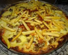 Filé com fritas