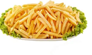 Bata frita média