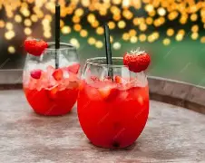 Coquetel de morango (dose)